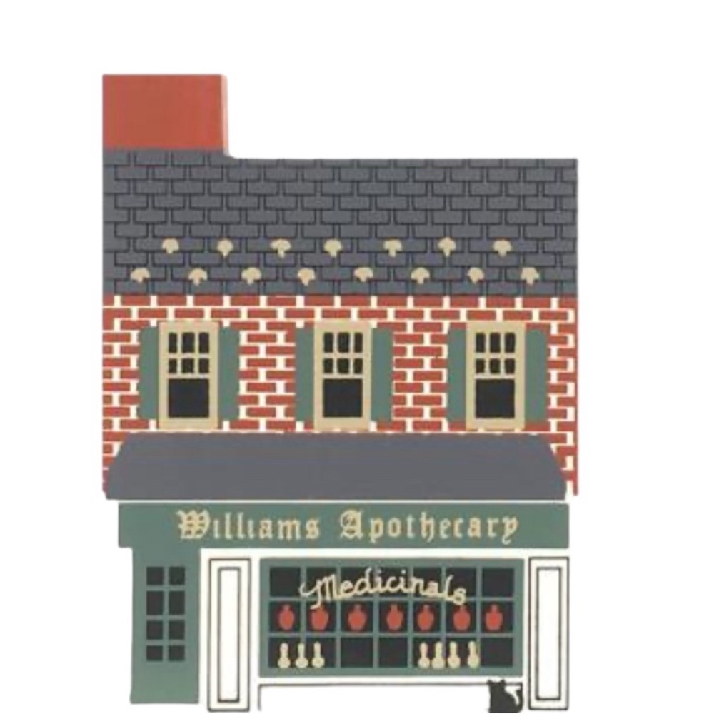 The Cat’s Meow Series VII Williams Apothecary - 1989